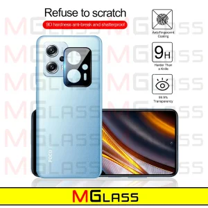 محافظ لنز دوربین ام‌گلس مدل 3D-MG مناسب برای گوشی موبایل شیائومی Redmi Note 12 Pro 5G