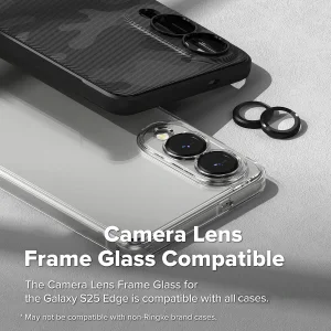 محافظ لنز دوربین بادیگارد مدل رینگی مناسب برای گوشی موبایل سامسونگ Galaxy S25 Edge