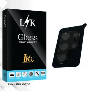 محافظ لنز گوشی ال کا جی مدل LK Glass SFLL مناسب برای گوشی موبایل سامسونگ Galaxy S22 ULTRA