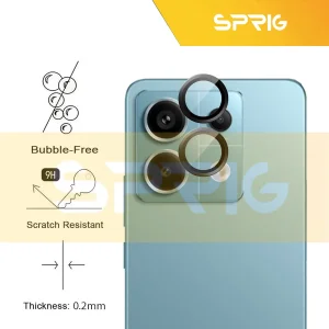 محافظ لنز دوربین اسپریگ مدل Ring Metal مناسب برای گوشی موبایل شیائومی Redmi Note 13 5G