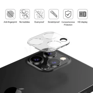 محافظ لنز دوربین شیشه‌ای ام‌گلس مدل Glass 3D MG مناسب برای گوشی موبایل اپل Iphone 12 Pro