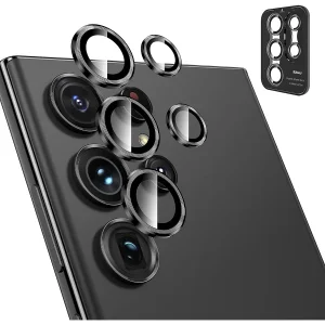 محافظ لنز دوربین بادیگارد مدل رینگی مناسب برای گوشی موبایل سامسونگ Galaxy S24 Ultra