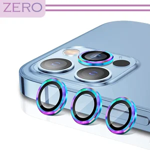 محافظ لنز دوربین زیرو مدل Ring Metal مناسب برای گوشی موبایل اپل Iphone 13 Pro / 13 Pro Max