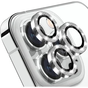 محافظ لنز دوربین بادیگارد مدل رینگی نگین ریز مناسب برای گوشی موبایل اپل iPhone 15 Pro / 15 Pro Max