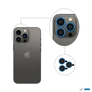محافظ لنز دوربین هورس مدل SHABRANG مناسب برای گوشی موبایل اپل iPhone 13 Pro Max