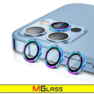محافظ لنز دوربین ام‌گلس مدل Ring Metal مناسب برای گوشی موبایل اپل Iphone 13 Pro / 13 Pro Max