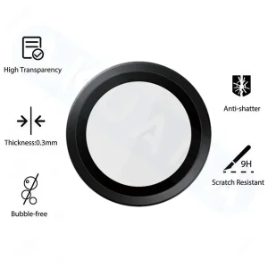محافظ لنز دوربین رینگی آکوآرا مدل Ring MT مناسب برای گوشی موبایل شیائومی Poco X7 Pro