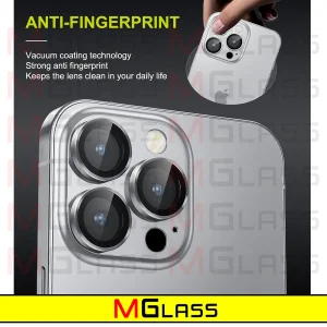 محافظ لنز دوربین ام‌گلس مدل Ring-Metal-MG مناسب برای گوشی موبایل اپل Iphone 15 Pro