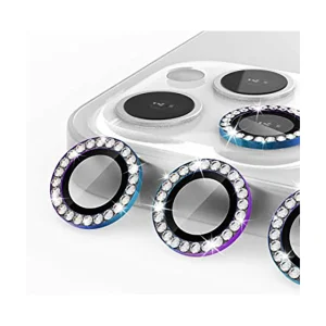 محافظ لنز دوربین شهر گلس مدل DIAMOND مناسب برای گوشی موبایل اپل iPhone 13