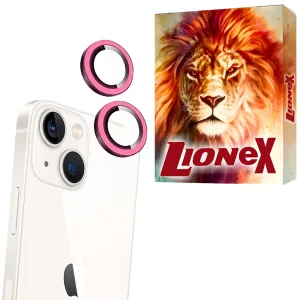 محافظ لنز دوربین شیشه‌ای لایونکس مدل SHLZL مناسب برای گوشی موبایل اپل iPhone 14