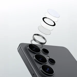 محافظ لنز دوربین بادیگارد مدل رینگی مناسب برای گوشی موبایل سامسونگ Galaxy S26 Ultra