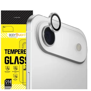 محافظ لنز دوربین شیشه‌ای بادیگارد مدل رینگی مناسب برای گوشی موبایل اپل iPhone 17 Air