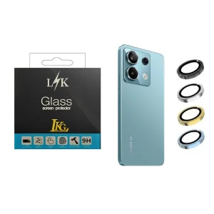 محافظ لنز دوربین ال کا جی مدل رینگی مناسب برای گوشی موبایل شیائومی Redmi Note 13 Pro 5G