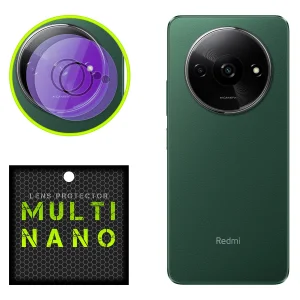 محافظ لنز دوربین بنفش مولتی نانو مدل X-L2P مناسب برای گوشی موبایل شیائومی Redmi A3x بسته دو عددی
