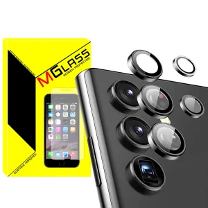 محافظ لنز دوربین ام‌گلس مدل Ring-Metal-MG مناسب برای گوشی موبایل سامسونگ Galaxy S24 Ultra