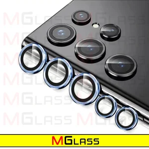 محافظ لنز دوربین ام‌گلس مدل Ring-Metal-MG مناسب برای گوشی موبایل سامسونگ Galaxy S24 Ultra