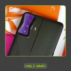 محافظ لنز دوربین بنفش مولتی نانو مدل X-L2P مناسب برای گوشی موبایل شیائومی Poco F4 GT بسته دو عددی