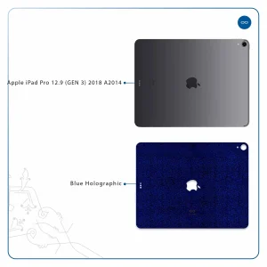 برچسب پوششی ماهوت مدل Blue-Holographic مناسب برای تبلت اپل iPad Pro 12.9 (GEN 3) 2018 A2014