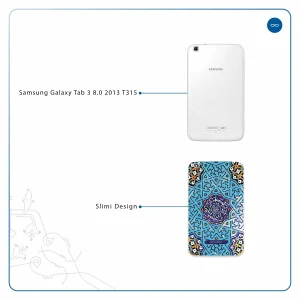 برچسب پوششی ماهوت مدل Iran-Tile7 مناسب برای تبلت سامسونگ Galaxy Tab 3 8.0 2013 T315