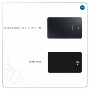 برچسب پوششی ماهوت مدل Matte-Black مناسب برای تبلت سامسونگ Galaxy Tab A 10.1 2016 T580