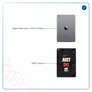 برچسب پوششی ماهوت مدل NIKE-Logo مناسب برای تبلت اپل iPad mini 2 2013 A1490