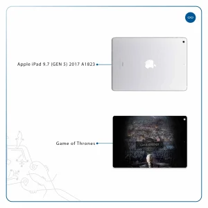 برچسب پوششی ماهوت مدل Game of Thrones مناسب برای تبلت اپل iPad 9.7 (GEN 5) 2017 A1823