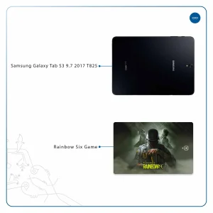 برچسب پوششی ماهوت مدل Rainbow-Six-Game مناسب برای تبلت سامسونگ Galaxy Tab S3 9.7 2017 T825