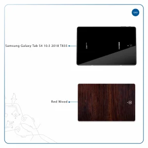 برچسب پوششی ماهوت مدل Red-Wood مناسب برای تبلت سامسونگ Galaxy Tab S4 10.5 2018 T835