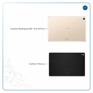 برچسب پوششی ماهوت مدل Carbon-Fiber مناسب برای تبلت هوآوی Mediapad M6 10.8 2019