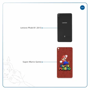 برچسب پوششی ماهوت مدل Super-Mario-Game مناسب برای تبلت لنوو Phab B1 2015