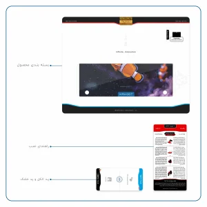 برچسب پوششی ماهوت مدل Clownfish مناسب برای تبلت سامسونگ Galaxy Tab S 10.5 2014 T800