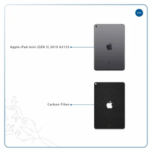 برچسب پوششی ماهوت مدل Carbon-Fiber مناسب برای تبلت اپل iPad mini (GEN 5) 2019 A2133