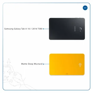 برچسب پوششی ماهوت مدل Matte-Deep-Mustard مناسب برای تبلت سامسونگ Galaxy Tab A 10.1 2016 T580