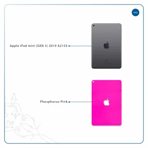 برچسب پوششی ماهوت مدل Phosphorus-Pink مناسب برای تبلت اپل iPad mini (GEN 5) 2019 A2133