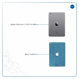 برچسب پوششی ماهوت مدل Blue-Leather مناسب برای تبلت اپل iPad mini 2 2013 A1489