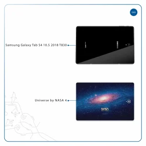 برچسب پوششی ماهوت مدل Universe-by-NASA-4 مناسب برای تبلت سامسونگ Galaxy Tab S4 10.5 2018 T830