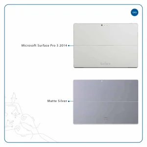 برچسب پوششی ماهوت مدل Matte-Silver مناسب برای تبلت مایکروسافت Surface Pro 3 2014