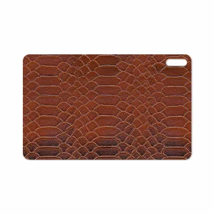 برچسب پوششی ماهوت مدل Brown-Snake-Leather مناسب برای تبلت هوآوی Matepad 10.4 2020 BAH3-L09