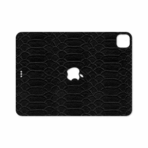 برچسب پوششی ماهوت مدل Black-Snake-Leather مناسب برای تبلت اپل iPad Pro 11 (GEN 2) 2020 A2068