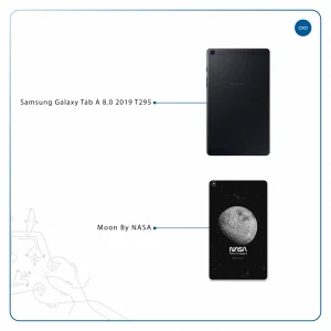 برچسب پوششی ماهوت مدل Moon-By-NASA مناسب برای تبلت سامسونگ Galaxy Tab A 8.0 2019 T295