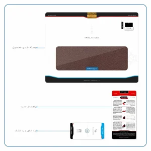 برچسب پوششی ماهوت مدل Natural-Leather مناسب برای تبلت سامسونگ Galaxy Note 10.1 2012 N8010