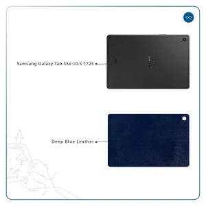 برچسب پوششی ماهوت مدل Deep-Blue-Leather مناسب برای تبلت سامسونگ Galaxy Tab S5e 10.5 2019 T725