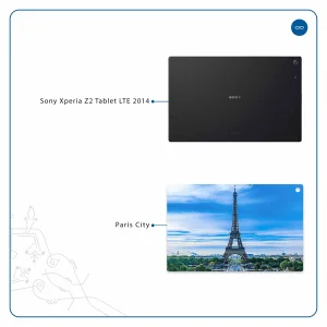 برچسب پوششی ماهوت مدل Paris City مناسب برای تبلت سونی Xperia Z2 Tablet LTE 2014