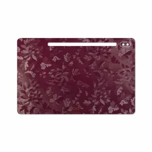 برچسب پوششی ماهوت مدل Red-Wildflower مناسب برای تبلت سامسونگ Galaxy Tab S6 2019 SM-T865