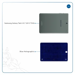 برچسب پوششی ماهوت مدل Blue-Holographic مناسب برای تبلت سامسونگ Galaxy Tab A 9.7 2015 T550