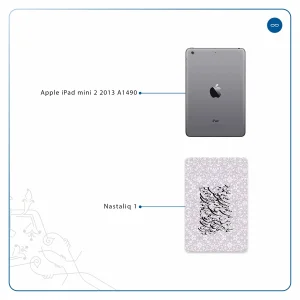 برچسب پوششی ماهوت مدل Nastaliq-1 مناسب برای تبلت اپل iPad mini 2 2013 A1490