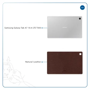 برچسب پوششی ماهوت مدل Natural-Leather مناسب برای تبلت سامسونگ Galaxy Tab A7 10.4 LTE 2020 T505