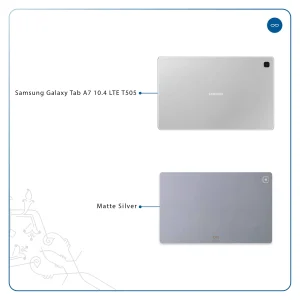 برچسب پوششی ماهوت مدل Matte-Silver مناسب برای تبلت سامسونگ Galaxy Tab A7 10.4 LTE 2020 T505