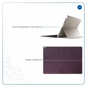 برچسب پوششی ماهوت مدل Purple-Leather مناسب برای تبلت ایسوس Transformer 3 Pro 2016
