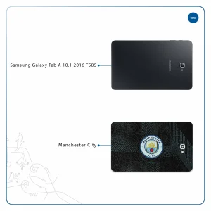 برچسب پوششی ماهوت مدل Manchester-City مناسب برای تبلت سامسونگ Galaxy Tab A 10.1 2016 T585